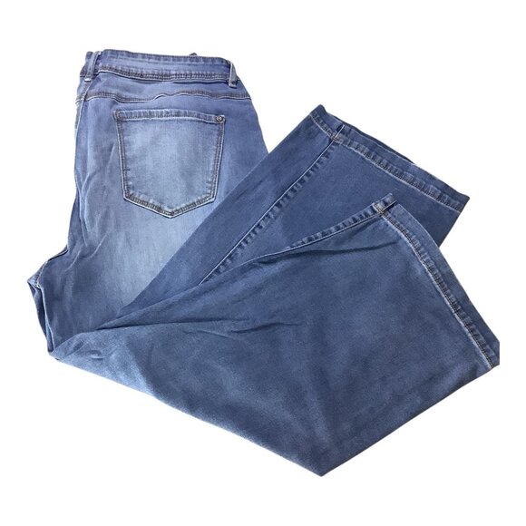 Est 1946 Denim Women's Jeans Contemporary Size 14 Blue Five Pocket Design - Picture 1 of 12